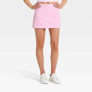 JoyLab - Women's Knit Skort - JoyLab Light Pink L Pink